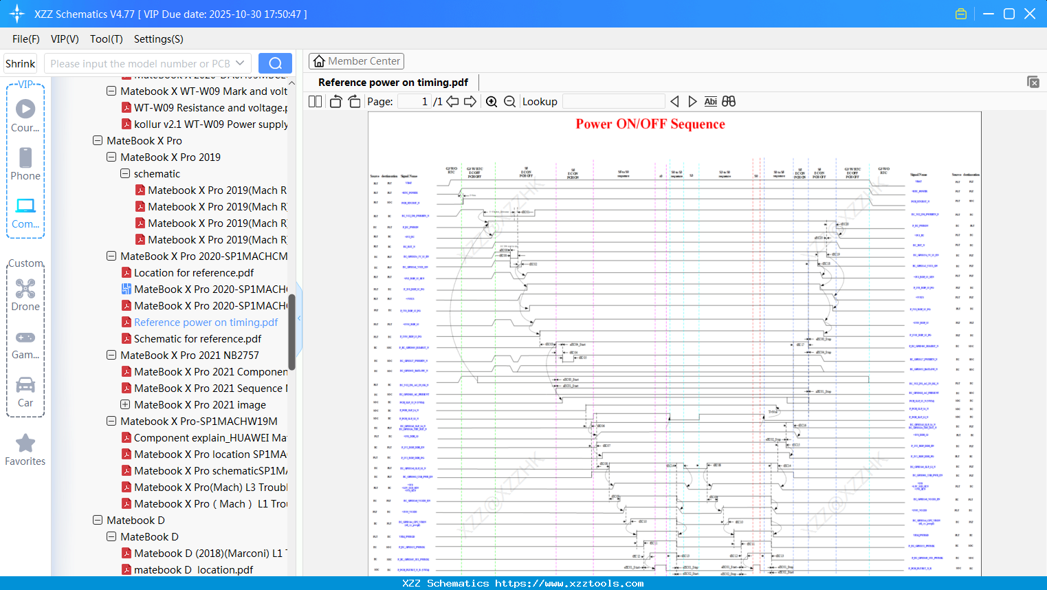 Laptop HUAWEI Reference Power On Timing